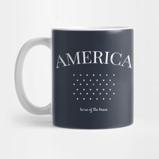 America Home of the Brave Mug